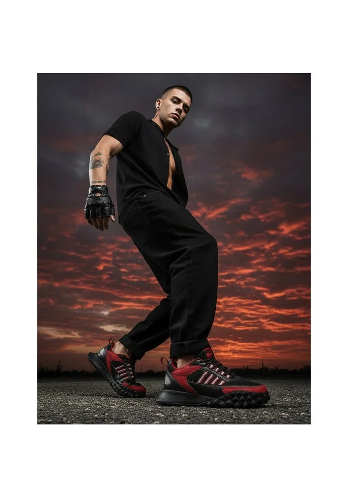 Bacca Bucci Targaryen Red House of the Dragon Sneakers for Men | Best Price UAE